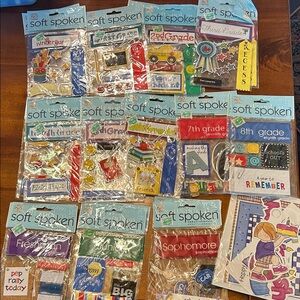 School Year Scrapbook Stickers